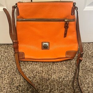 Dooney & Bourke Vibrant Orange Crossbody Bag